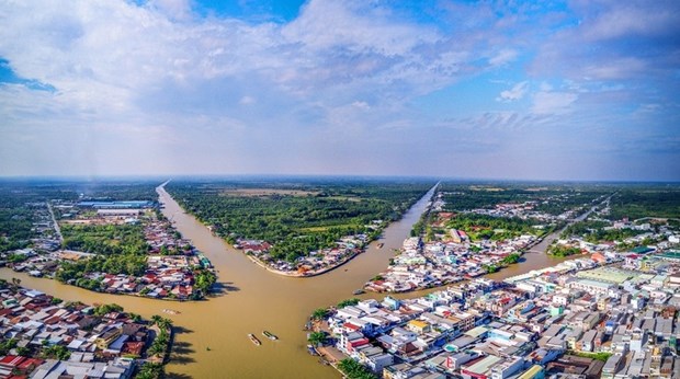 Efforts exerted to increase climate change adaptability of Mekong Delta urban systems